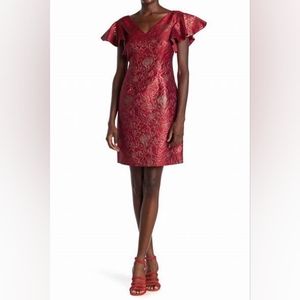 NWT, Trina Turk Shaken Not Stirred Jaquard Dress
